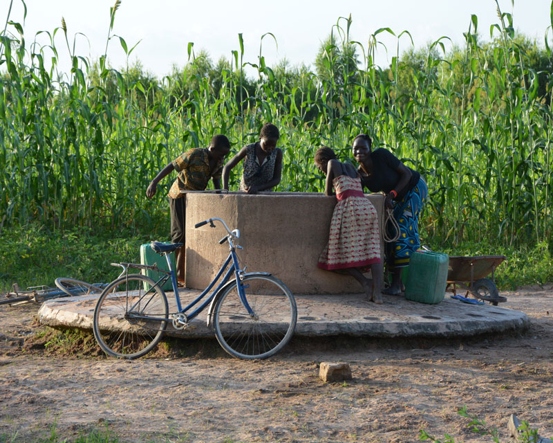 Un forage pour tout un village