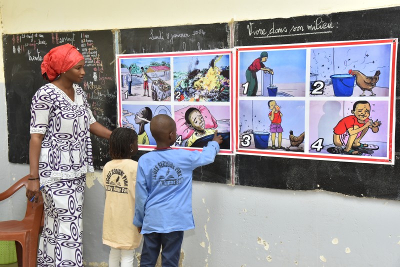 Yaatal : Changer les comportements en gestion des déchets dans les écoles